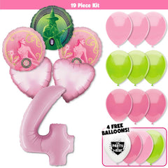 19pc Kit w/ Pastel Pink #4 Balloon