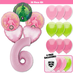 19pc Kit w/ Pastel Pink #6 Balloon