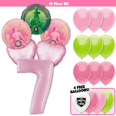 19pc Kit w/ Pastel Pink #7 Balloon