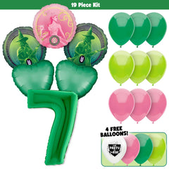 19pc Kit w/ Green #7 Balloon
