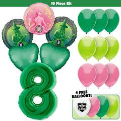 19pc Kit w/ Green #8 Balloon