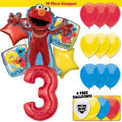 19pc Kit w/ Red #3 Balloon