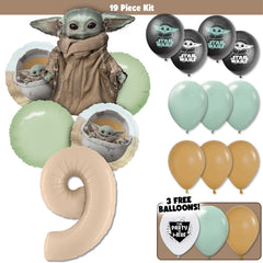 19pc Kit w/ Sand Color #9 Balloon