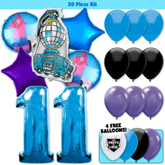 20pc Kit w/ Blue #11 Balloon