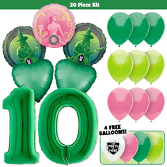 20pc Kit w/ Green #10 Balloon