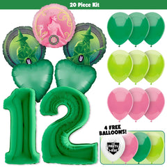 20pc Kit w/ Green #12 Balloon
