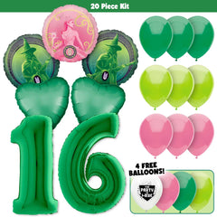 20pc Kit w/ Green #16 Balloon