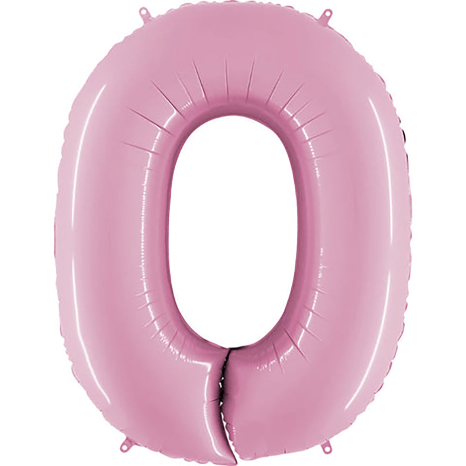 40" Pastel Pink #0 Balloon