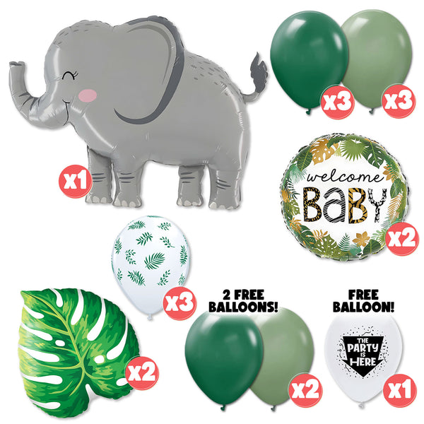 Baby Shower Card With Elephant And Bubble Stock Vector - Illustration - View #6