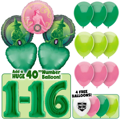 Wicked Balloon Kit - Elphaba Defying Gravity Green Collection