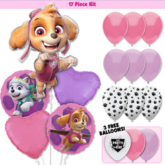 Paw Patrol Skye & Everest Deluxe Balloon Bouquet