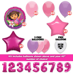 Dora the Explorer Tropical Adventure Balloon Kit