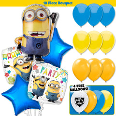 Minions It's a Party Deluxe Balloon Bouquet