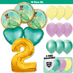 19pc Kit w/ Gold #2 Balloon
