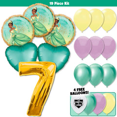 19pc Kit w/ Gold #7 Balloon