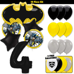 19pc Kit w/ Black #4 Balloon