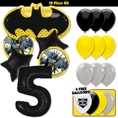 19pc Kit w/ Black #5 Balloon