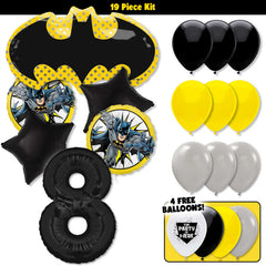 19pc Kit w/ Black #8 Balloon