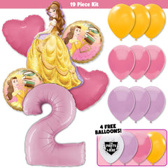 19pc Kit w/ Pastel Pink #2 Balloon