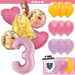 19pc Kit w/ Pastel Pink #3 Balloon