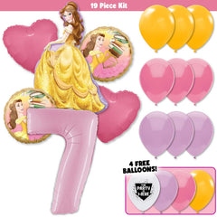 19pc Kit w/ Pastel Pink #7 Balloon