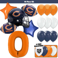 19pc Kit w/ Orange #0 Balloon