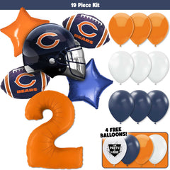 19pc Kit w/ Orange #2 Balloon