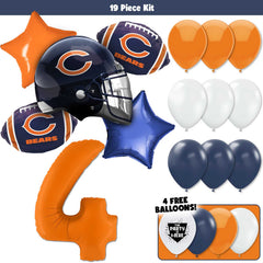 19pc Kit w/ Orange #4 Balloon - D'Andre Swift