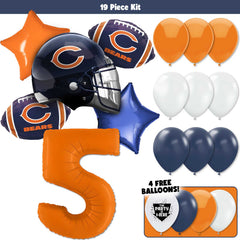 19pc Kit w/ Orange #5 Balloon