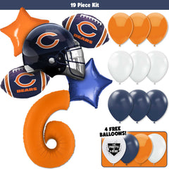 19pc Kit w/ Orange #6 Balloon