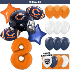 19pc Kit w/ Orange #8 Balloon