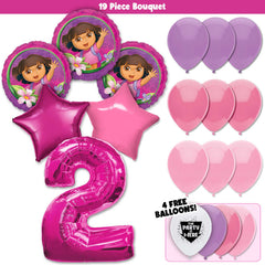 19pc Kit w/ Hot Pink #2 Balloon