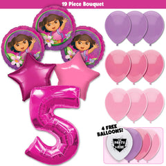 19pc Kit w/ Hot Pink #5 Balloon