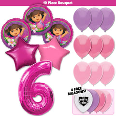 19pc Kit w/ Hot Pink #6 Balloon