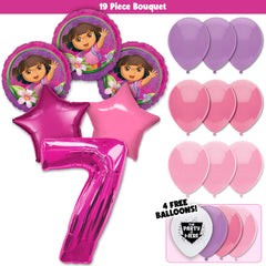 19pc Kit w/ Hot Pink #7 Balloon