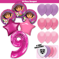 19pc Kit w/ Hot Pink #9 Balloon