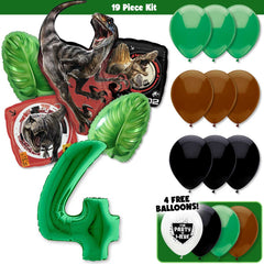19pc Kit w/ Jungle Green #4 Balloon