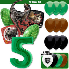 19pc Kit w/ Jungle Green #5 Balloon
