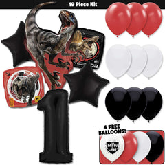 19pc Kit w/ Black #1 Balloon