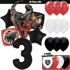 19pc Kit w/ Black #3 Balloon