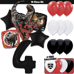 19pc Kit w/ Black #4 Balloon