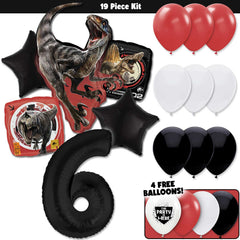 19pc Kit w/ Black #6 Balloon