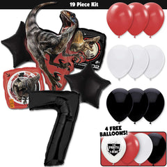 19pc Kit w/ Black #7 Balloon