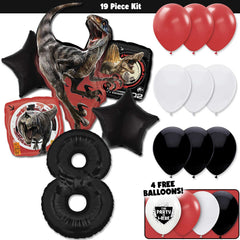 19pc Kit w/ Black #8 Balloon
