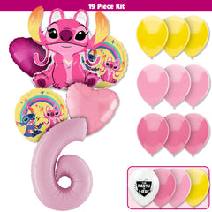19pc Kit w/ Pastel Pink #6 Balloon