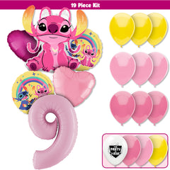 19pc Kit w/ Pastel Pink #9 Balloon