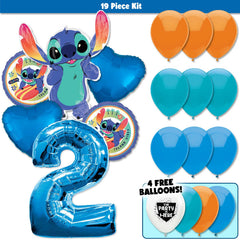 19pc Kit w/ Blue #2 Balloon