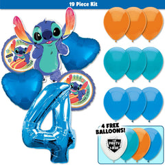 19pc Kit w/ Blue #4 Balloon
