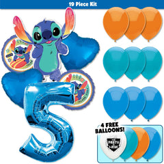 19pc Kit w/ Blue #5 Balloon