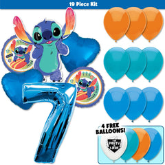 19pc Kit w/ Blue #7 Balloon